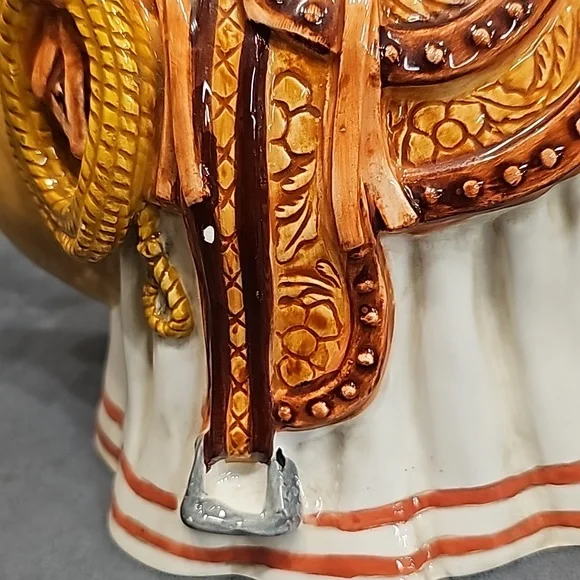 Western Tea Pot Saddle Cowboy Hat Vintage - Picture 10 of 13